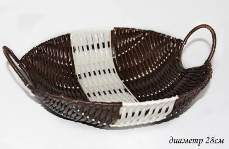 яяяКорзинка плетеная 28см (96)