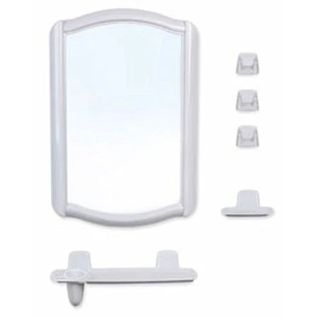 Набор для ванной комнаты БЕРРОССИ 46 белый мрамор (5) Набор для ванной комнаты БЕРРОССИ 46 белый мрамор (5)