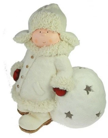 Статуэтка ЗИМНИЕ ЗАБАВЫ 35*23*40см (1/2)