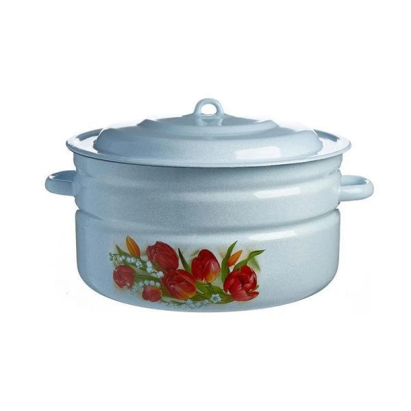 Бак 18л эмаль ЛАСКОВЫЙ МАЙ титановый рябчик С-28261/4рб (1)