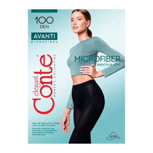 Колготки женские CE AVANTI 100, р.5, nero