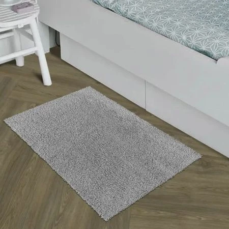 Коврик в ванную 40*60см полиэстер/латекс Нанохлопок пепельный