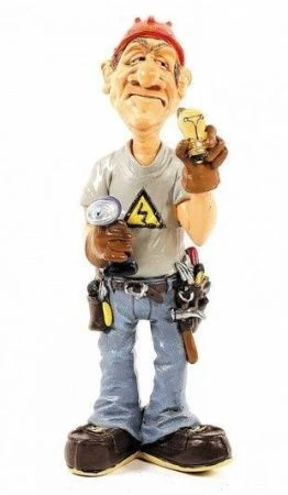 яяяФигурка Электрик 7х9.5х18см (36) WD81804  'BIC4049