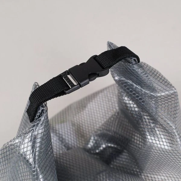 Косметичка-органайзер водонепроницаемая полимер/текстиль 35*15*27см серая XN-004GR (100)