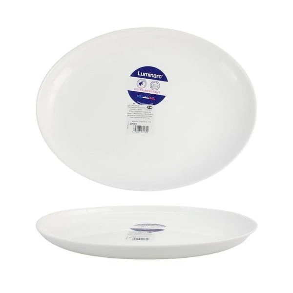 Блюдо 33*25см стеклокерамика ДИВАЛИ овальное (12)