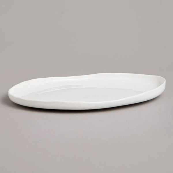 Блюдо 31,5*19*3см фарфор FASHION овальное (24)