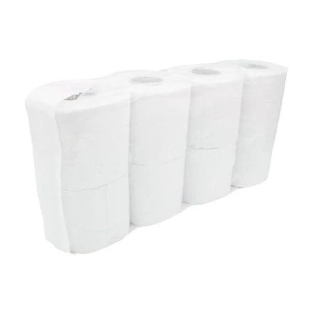Бумага туалетная МЯГКОФФ 8шт 20м 2-х слойная белая (6)