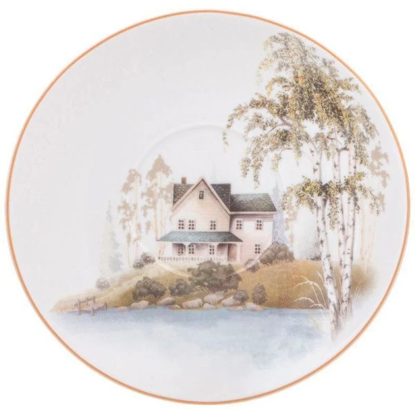 Чайный набор 12пр фарфор на 6 персон 300мл БЕРЁЗКИ (6)