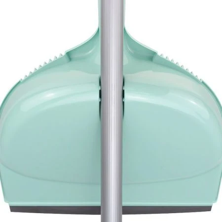 Набор совок с кромкой и щетка-сметка 240*315*100мм пластик ДУЭТ Морская волна (12)