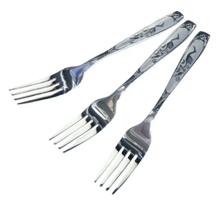 Вилки столовые набор 6шт металл ЦАПЛЯ JC-444 (100)