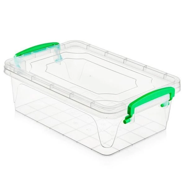 Контейнер пищевой 3,8л 308*205*105мм пластик FRESH BOX SLIM (36)