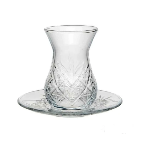 Чайный набор 12пр стекло ТАЙМЛЕСС на 6 персон 170мл (4)