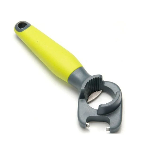 Открывалка 17,5*6см нерж.сталь силиконовая ручка салатовая МВ24186-1 (72) ВЫВОД