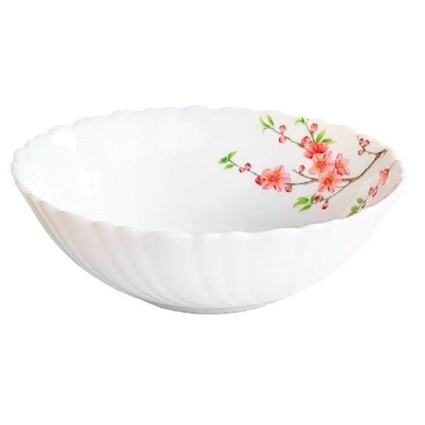 Салатник 600мл 17,7см стеклокерамика ФЛОРА (24)