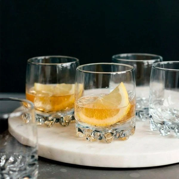 Стаканы для сока набор 6шт 200мл стекло СИЛЬВАНА (8)