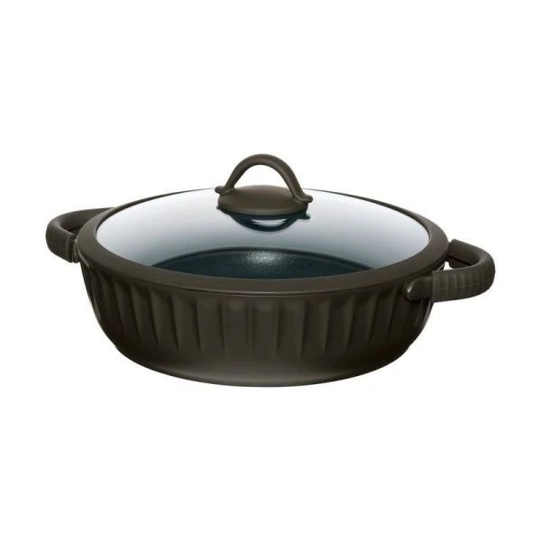 Сотейник 4,2л h7,9см алюминий АП ASCELLA со стекл.крышкой 28см (6)