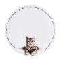 Тарелка мелкая 20,5см фарфор БЕРИ КОТА десертная (48)