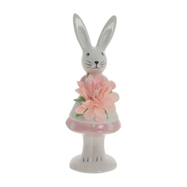 Фигурка Зайка 5*5*14см керамика (96)