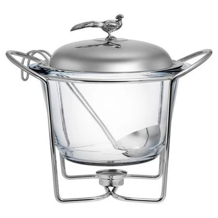 Мармит 4л нерж.сталь/стекло ОХОТА с половником (4)