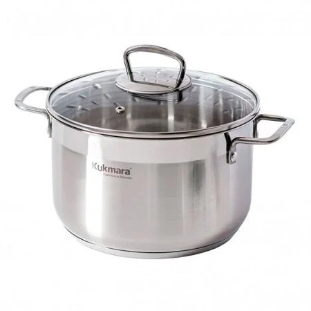 Кастрюля 4,5л нерж.сталь Orion со стекл.крышкой 22см ORN-CA4522G (3)