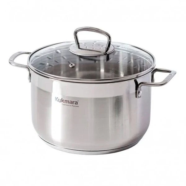 Кастрюля 4,5л нерж.сталь Orion со стекл.крышкой 22см ORN-CA4522G (3)