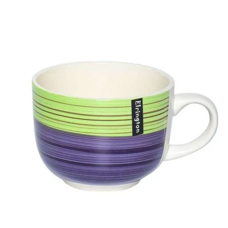 Бульонница 500мл керамика Аэрография ЛЕТНИЙ САД (36)