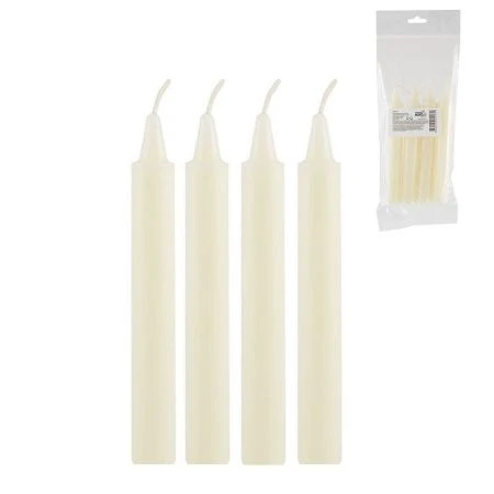 яяяСвеча хозяйственная парафин 40г (набор 4шт.) 15см