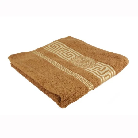 яяяПолотенце 70*130 ГРЕЦИЯ 036 коричневый