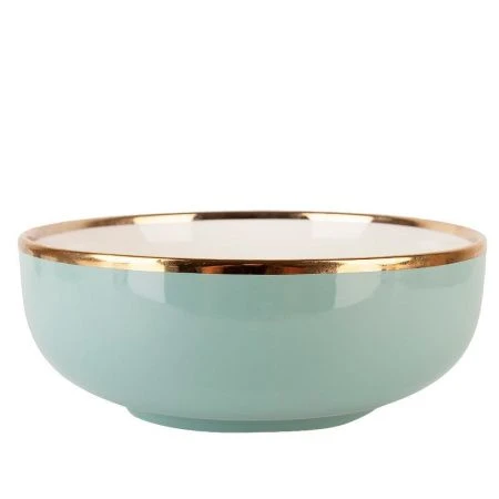 Салатник 1510мл 20,5*7,5см фарфор Royal line. Mint (4/24)