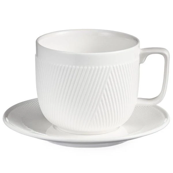 Чайный набор 8пр фарфор Free Line на 4 персоны 300мл (6)