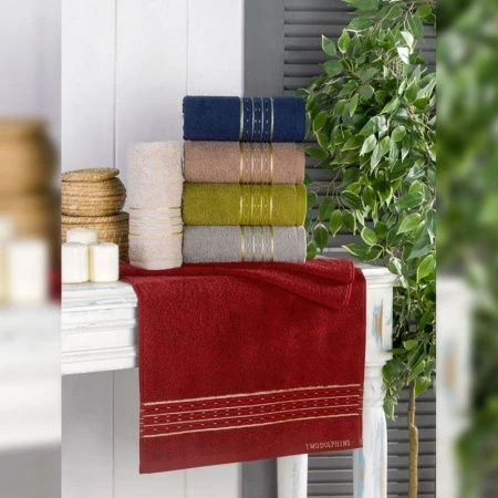 Полотенце махровое 70*140см жаккард TWO DOLPHINS NOYA (6) EA14 Полотенце махровое 70*140см жаккард TWO DOLPHINS NOYA (6) EA14