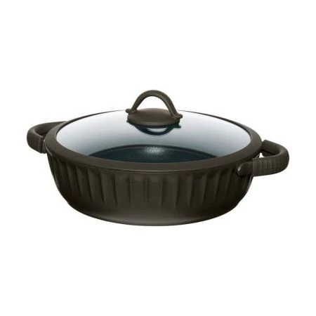 Сотейник 4,2л h7,9см алюминий АП ASCELLA со стекл.крышкой 28см (6)