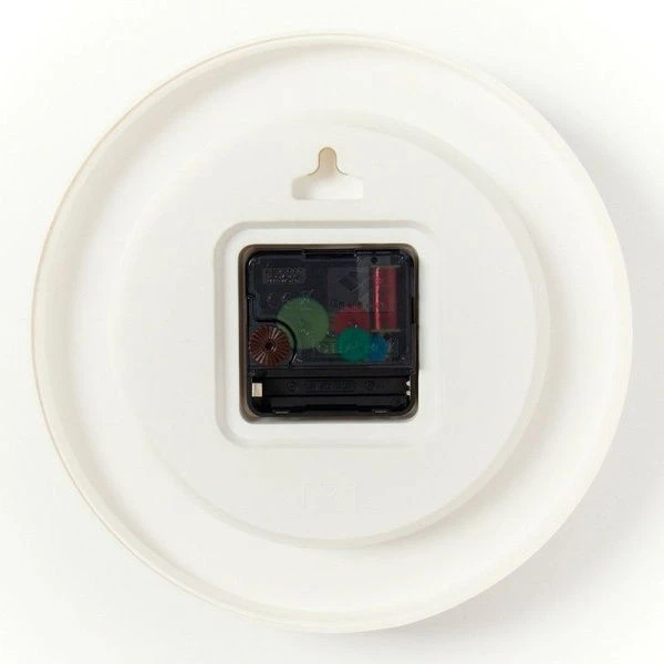 Часы настенные 19,5см пластик РУБИН Пионы белый (10)