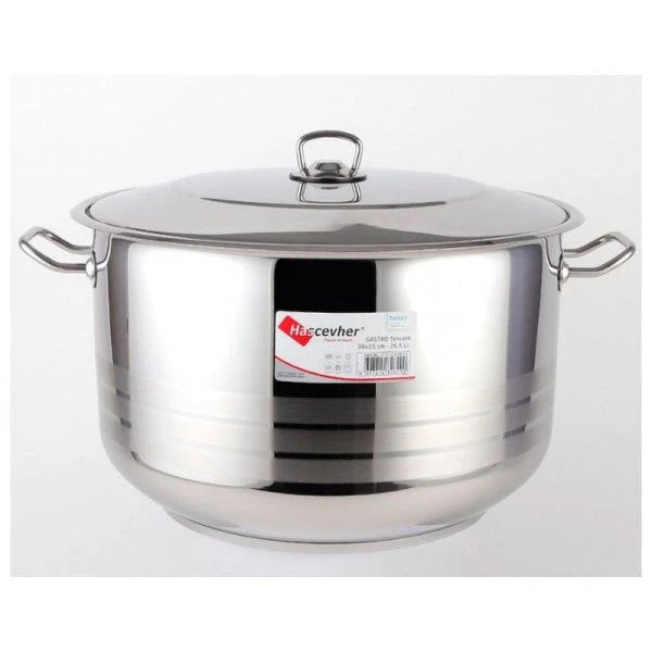 Кастрюля 26.5л (38*25/дно d27,5см) / Хасджефер 3TTCLK2838003, арт. 3TTCLK2838003