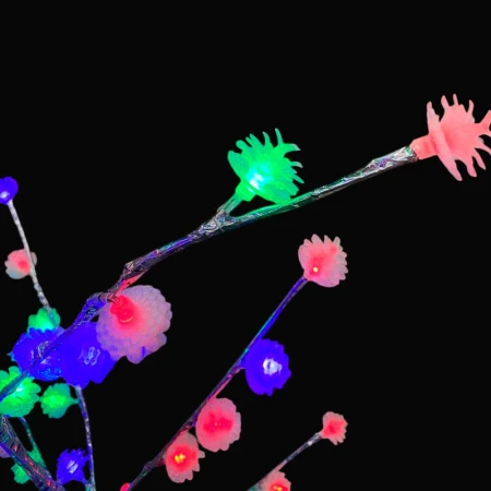 Дерево светодиодное 150см ШИШКА (80 диодов многоцветных без режимов) JC-5863 (30)