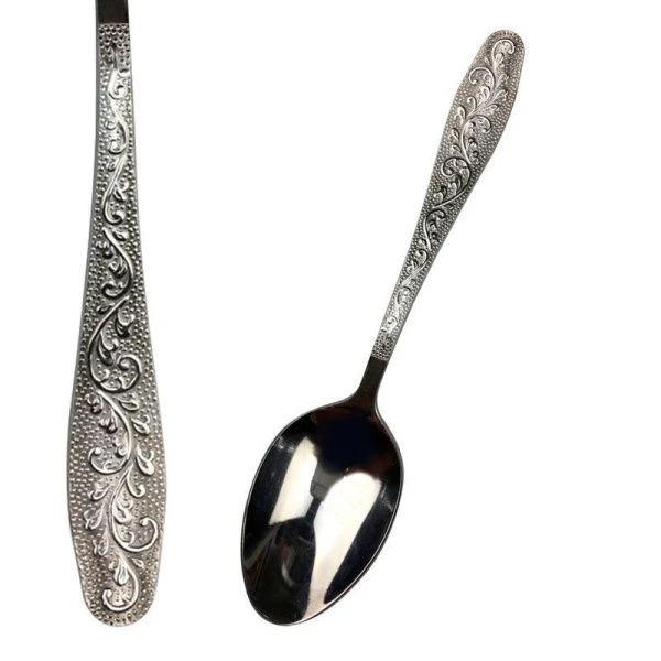 Ложка чайная нерж.сталь 18/0 ДУБРАВА н03м120 М8 (312)