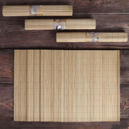 Салфетки сервировочные набор 4шт 30*45см бамбук TD-93 (50)