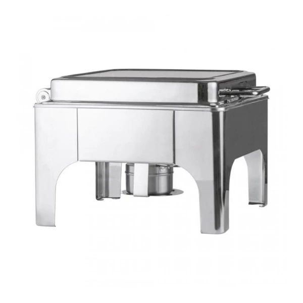 Мармит нерж.сталь 6,5л ОБЩЕПИТ на 1 горелку 40*40*28см КТ-ОБ-ММ-02 (1)