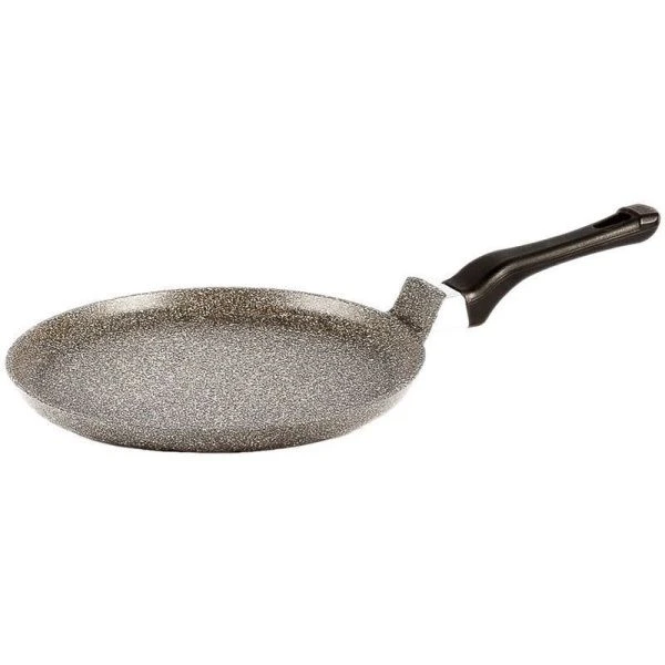 Сковорода блинная 20см алюминий АП без крышки пласт.ручка природный камень ТМ" АЛИТА (20) Сковорода блинная 20см алюминий АП без крышки пласт.ручка природный камень ТМ" АЛИТА (20)