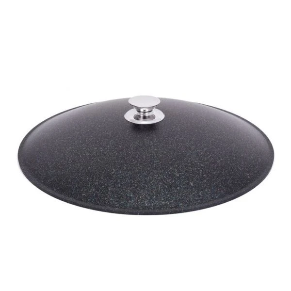 Казан для плова 7л алюминий АП GRANIT ULTRA Blue со стекл.крышкой 34см (2)