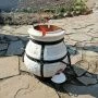 Тандыр 25л глина Кочевник со съемной крышкой (1)