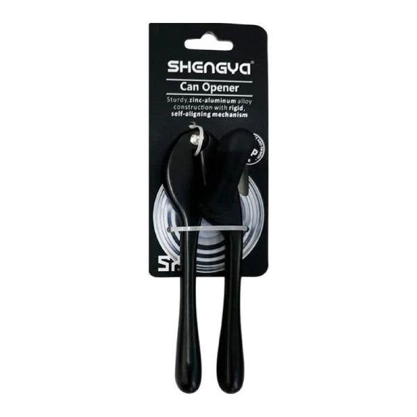 Нож консервный 17см металл черный E5117/JC-17406 (72)