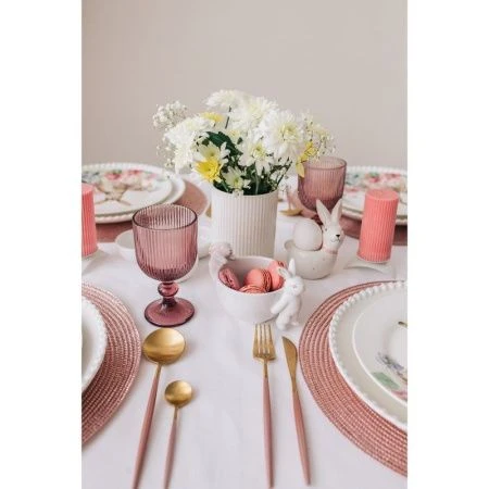 Бокалы для вина набор 2шт 250мл стекло МОДЕРН розовый 14,5*8см