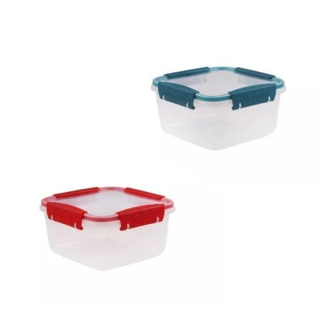 Контейнер пищевой 1,2л 156*156*84мм пластик Butterfly BRIGHT герметичный (8) ВЫВОД