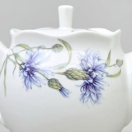 Чайник заварочный 500мл керамика ВАСИЛЬКИ (24)