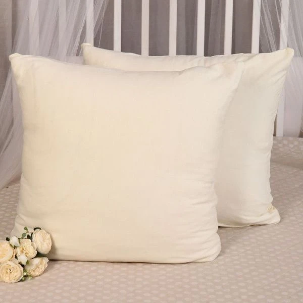 Наволочка 70*70 трикотаж Крем