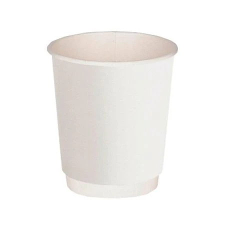 Стакан бумажный 2сл. DW9, 200/260мл цвет Белый Для горячих напитков СкандиПакк (х26/780) {2200000323