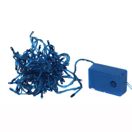 Гирлянда эл. 3,8м (100 микроламп) (синяя)  (100)