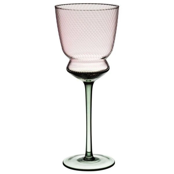 Бокалы для вина набор 2шт 380мл стекло Twist & Shine зеленый (10)