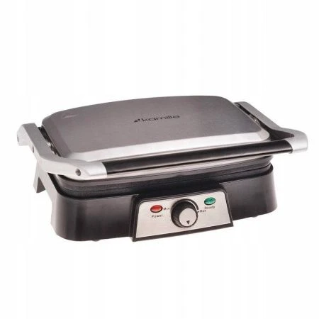 Гриль электрический контактный металл 1500Вт АП пластины 30,5*25,5*11см (4)